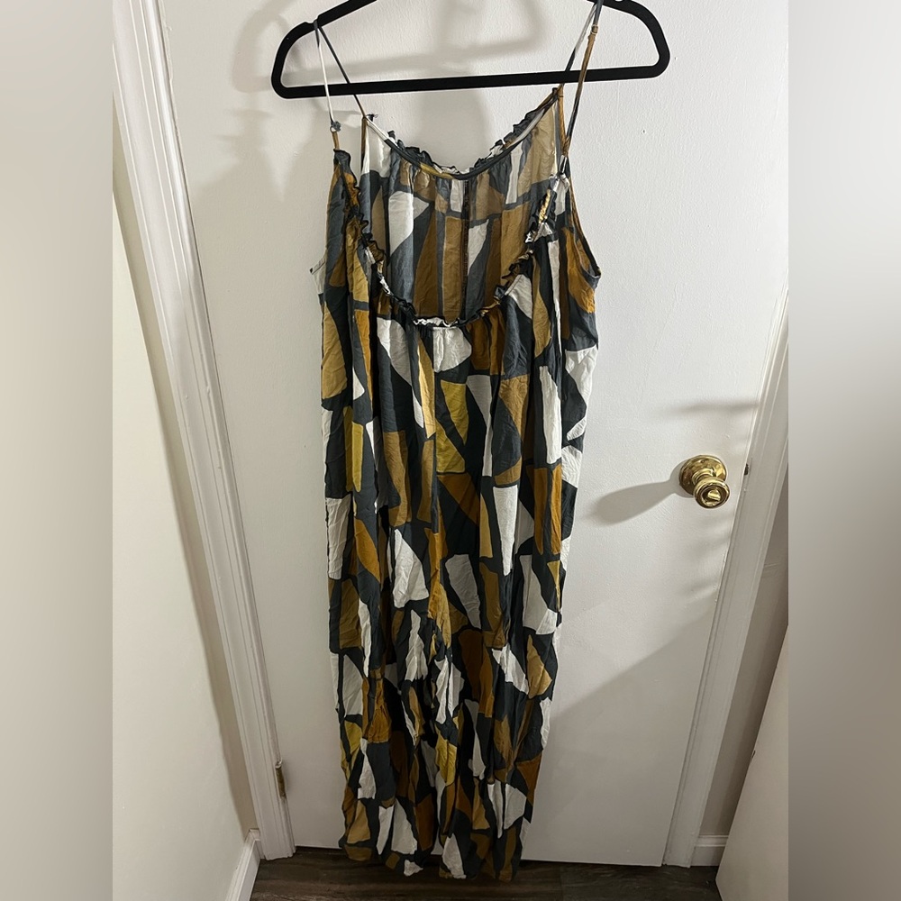 Anthropologie Geometric Jumpsuit - Picture 6 of 11
